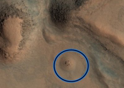 ​火星表面发现巨石阵？